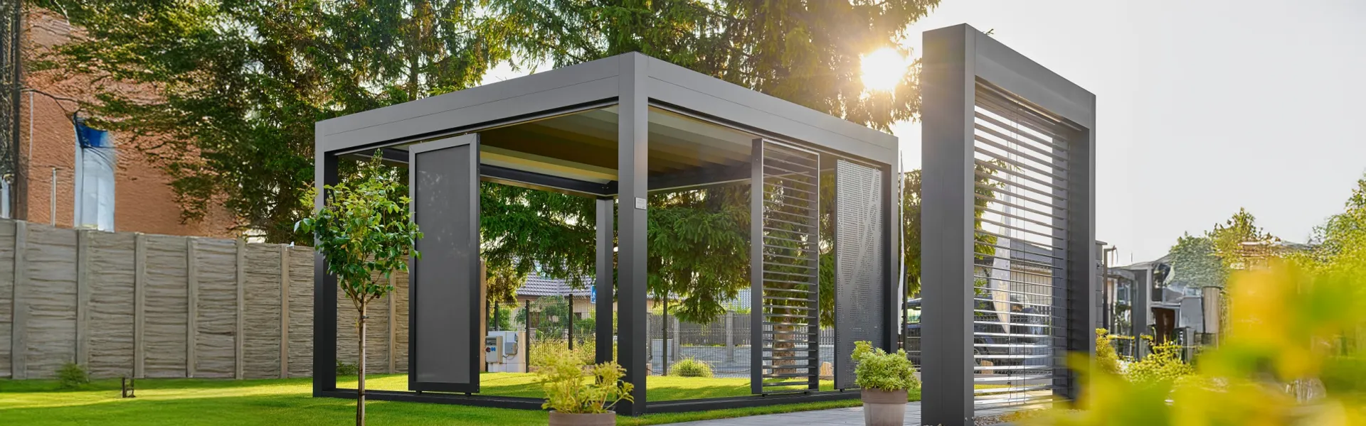 Pergola bioclimatique sur-mesure à Caveirac